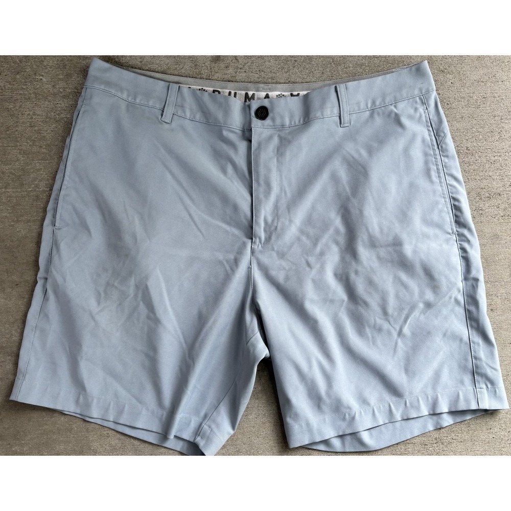 Puma Mens Performance Golf Shorts Light Blue Lightweight Pockets Athletic 36